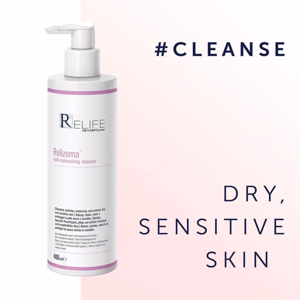 Relife Relizema Lipid Replenishing Cleanser 400ml 2