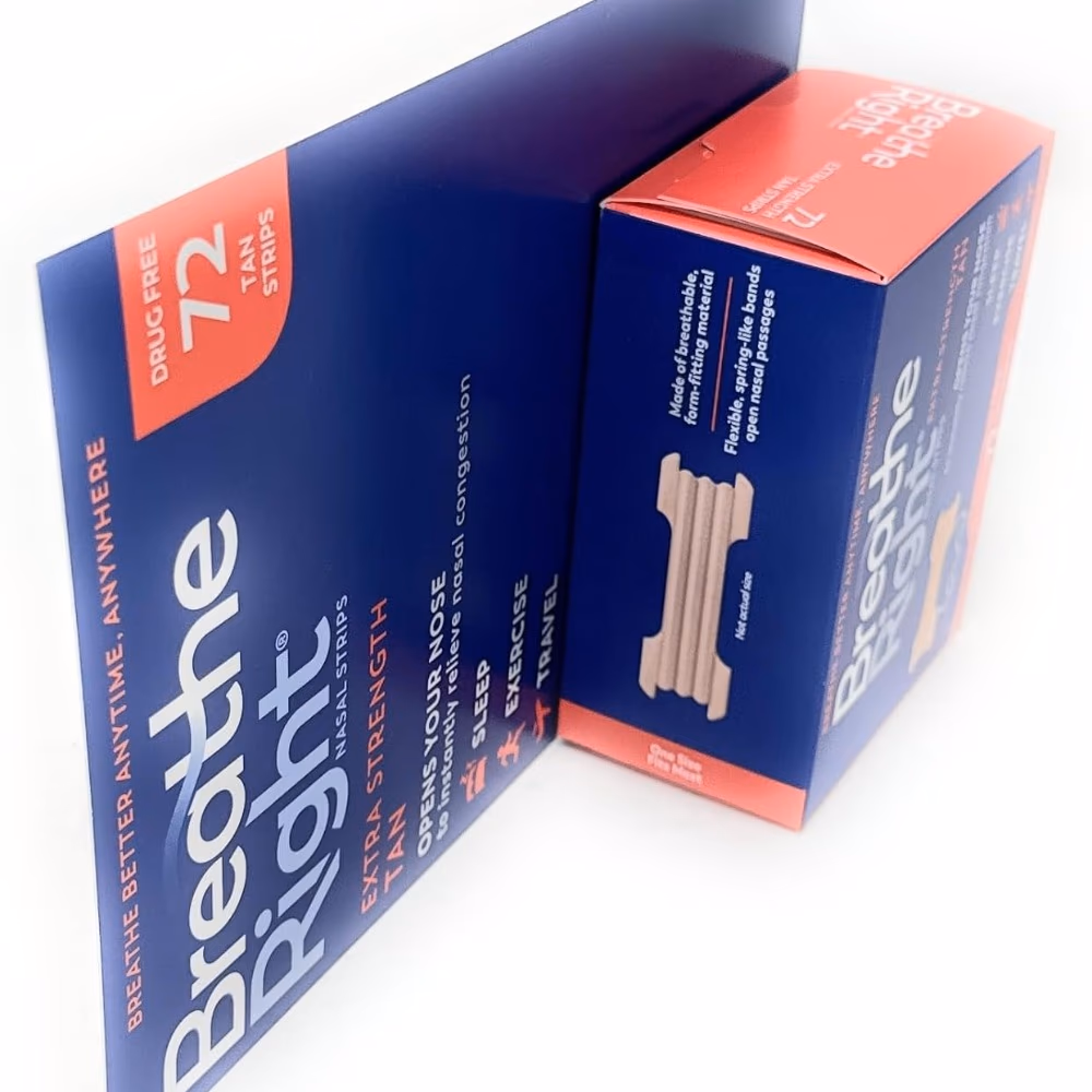 Breathe Right Nasal Strip Extra Strength tan 72S 3