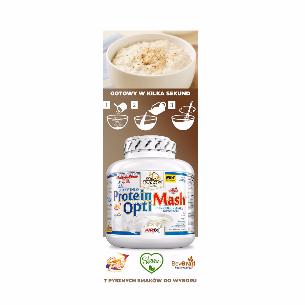 Amix Protein Opti Mash Porridge 2kg 2