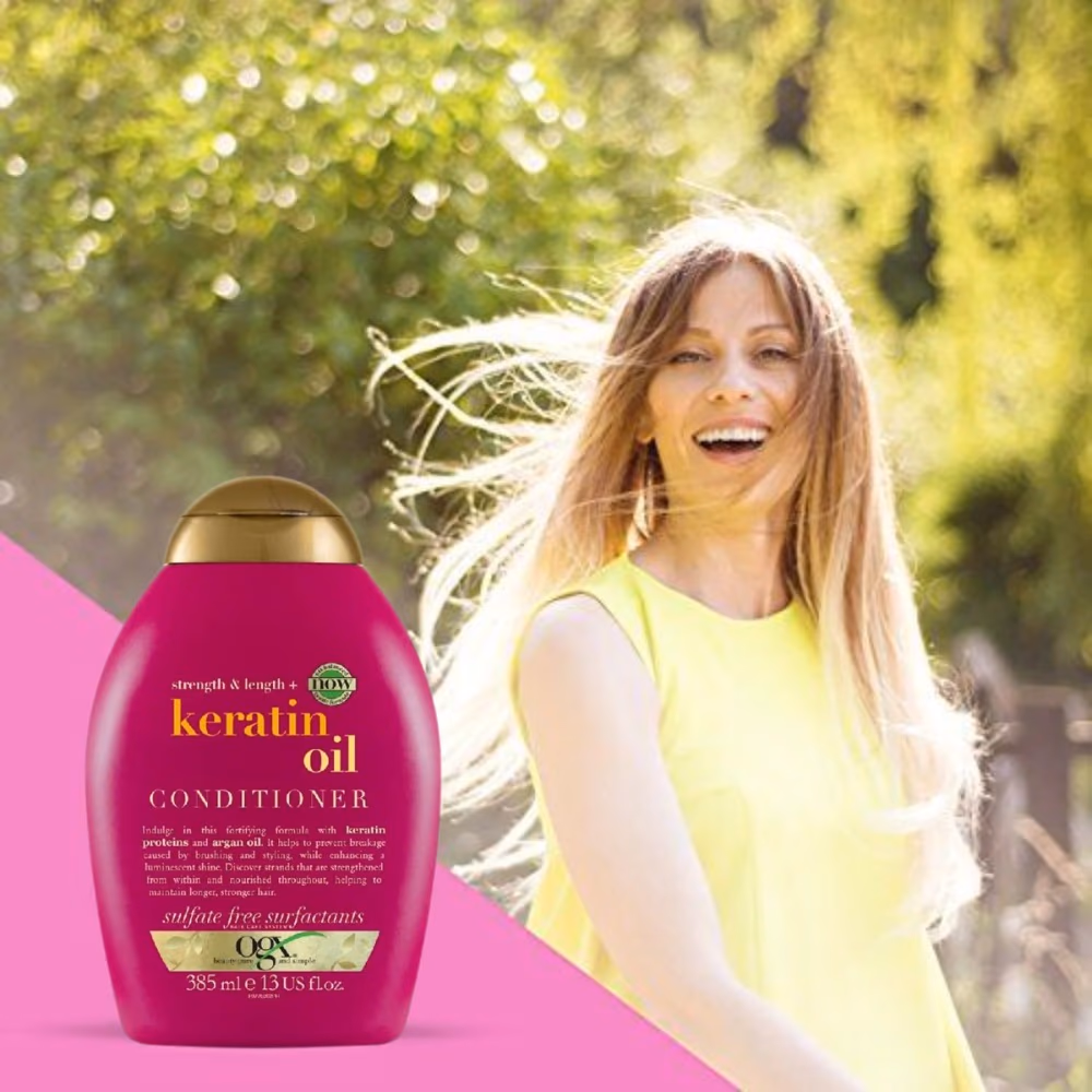 OGX Keratin Oil Conditioner 385ml 4