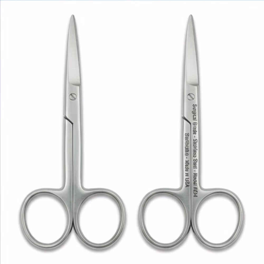 Bromed Iris Scissor Straight 12cm 5