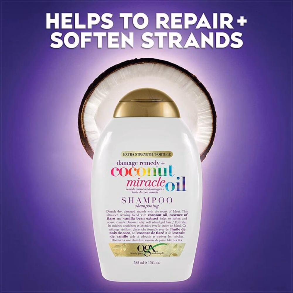 OGX Coconut Miracle Oil Shampoo 385ml 2