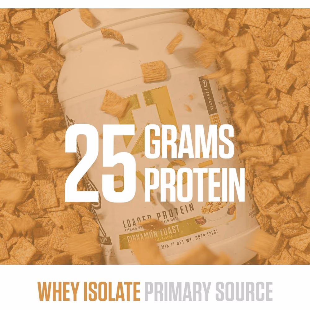 Ryse Loaded Protein Drink Mix Cinnamon Toast 2.1lb 3
