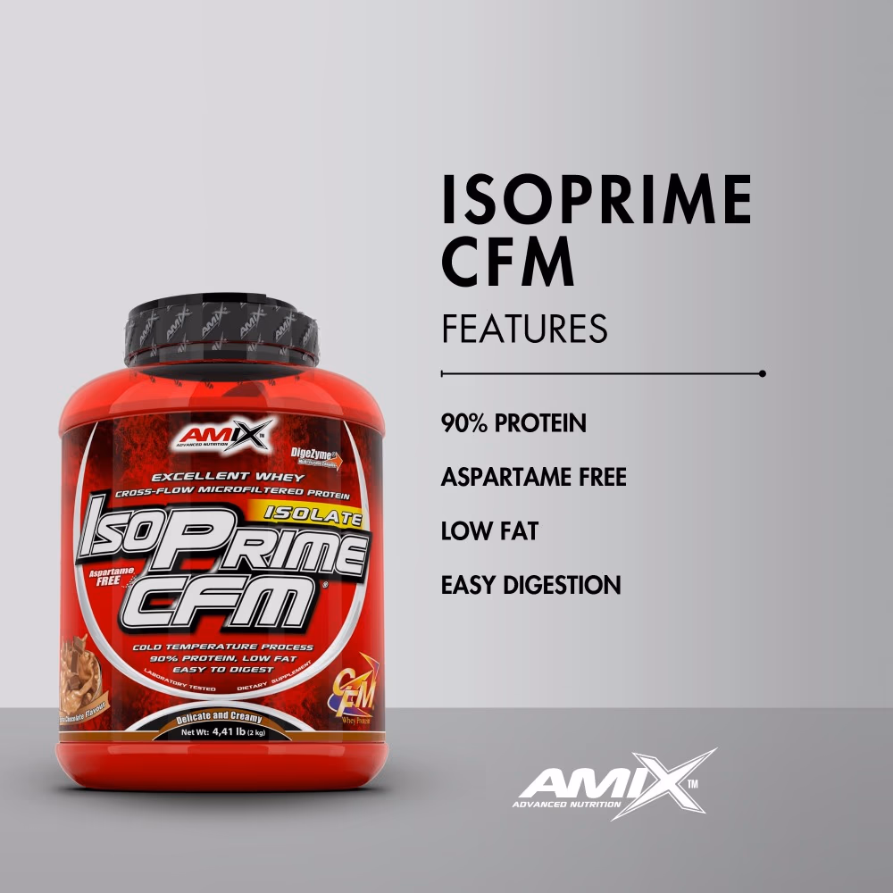 Amix Isoprime CFM Isolate Extreme Chocolate 2kg 5