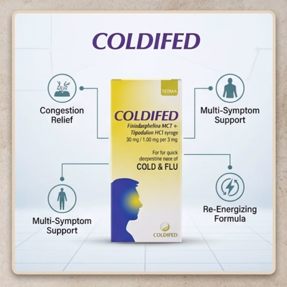 Coldifed Syrup 120ml 2