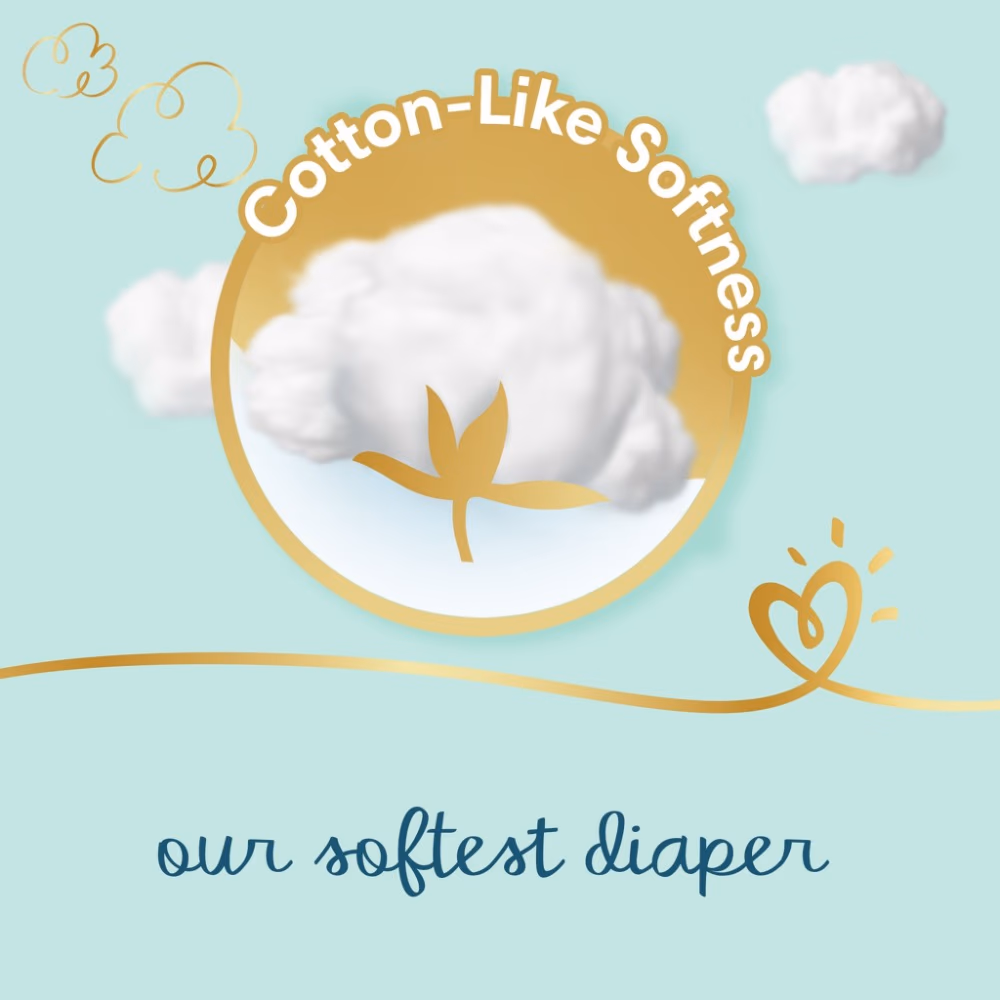 Pampers 1 Complete Comfort Newborn 50 Diapers 4