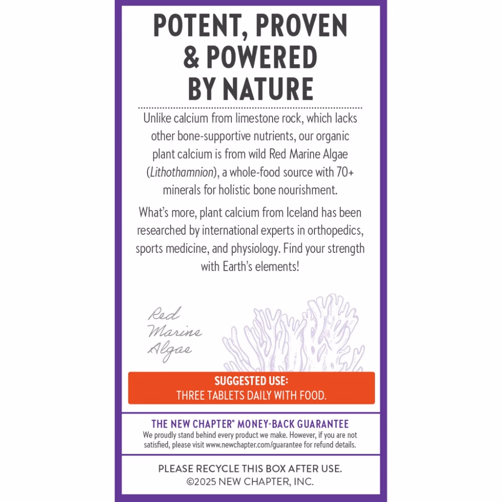 New Chapter Bone Strength - 60 Tablets 3