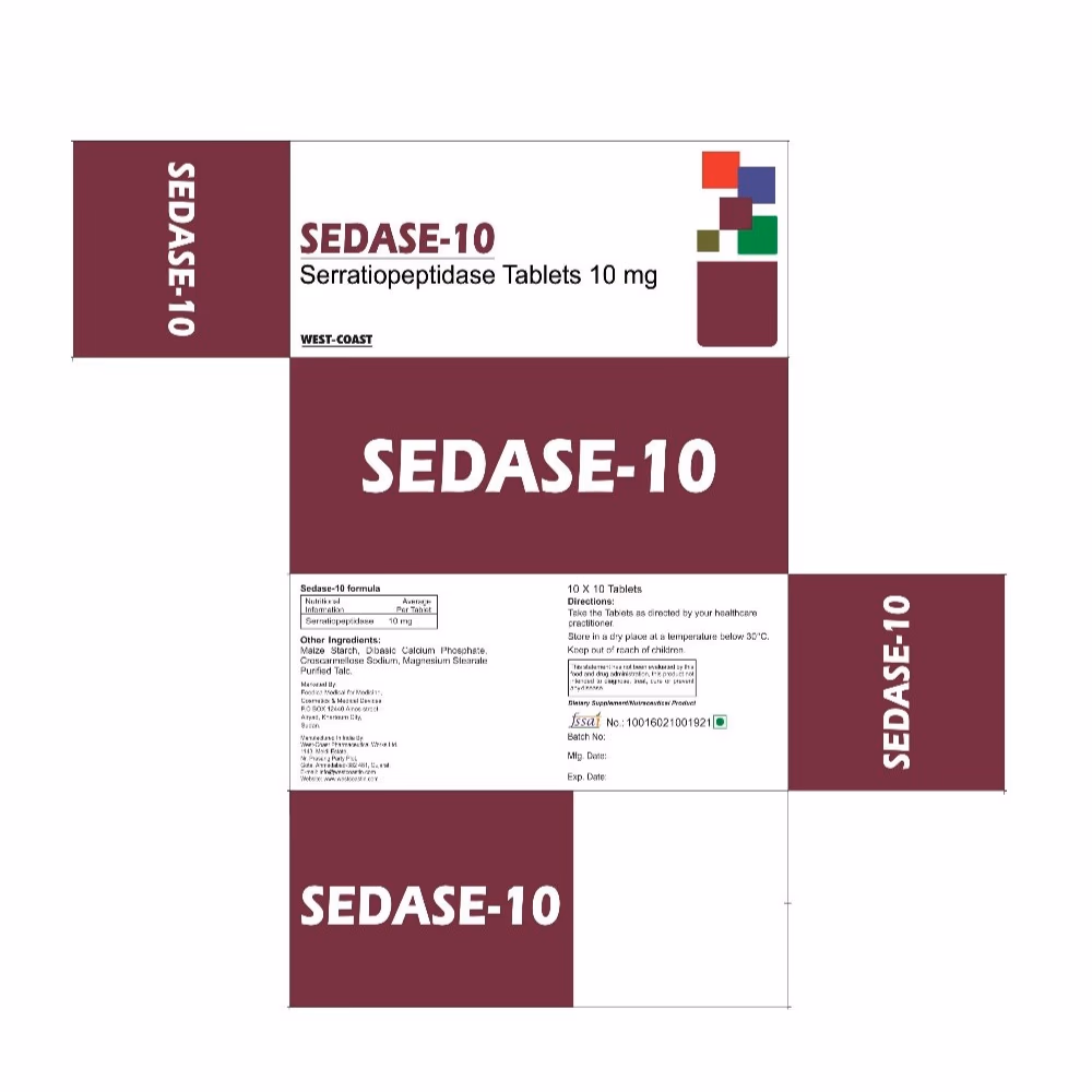 Sedase 10mg 30 Tablets 2