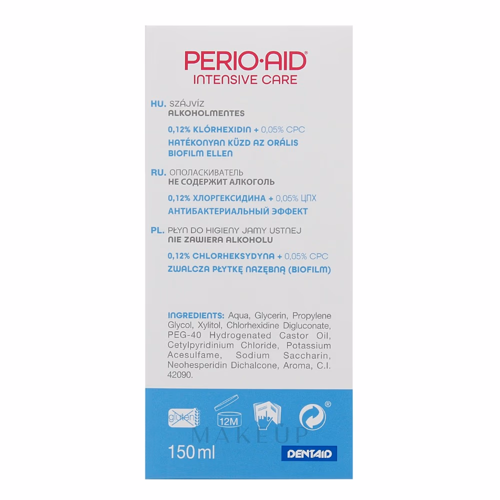 Perio Aid 0.12% Treatment Mouthwash 150ml 3