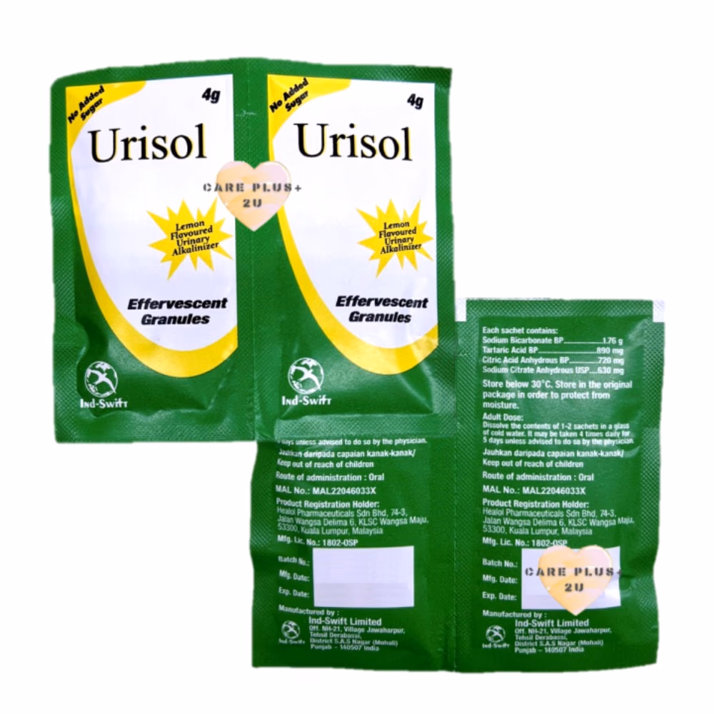 URISOL 4G Effervescent Granules 14s 4