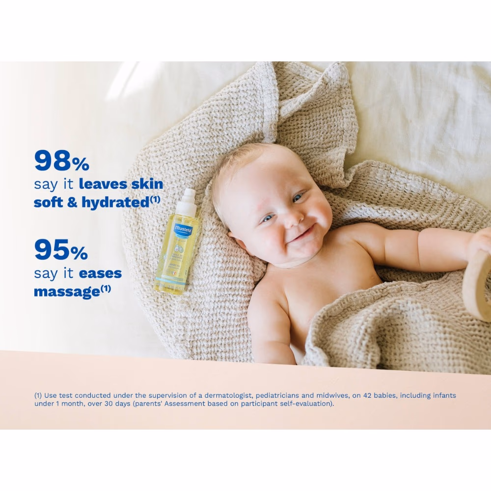 Mustela Baby Massage Oil 100ML 2