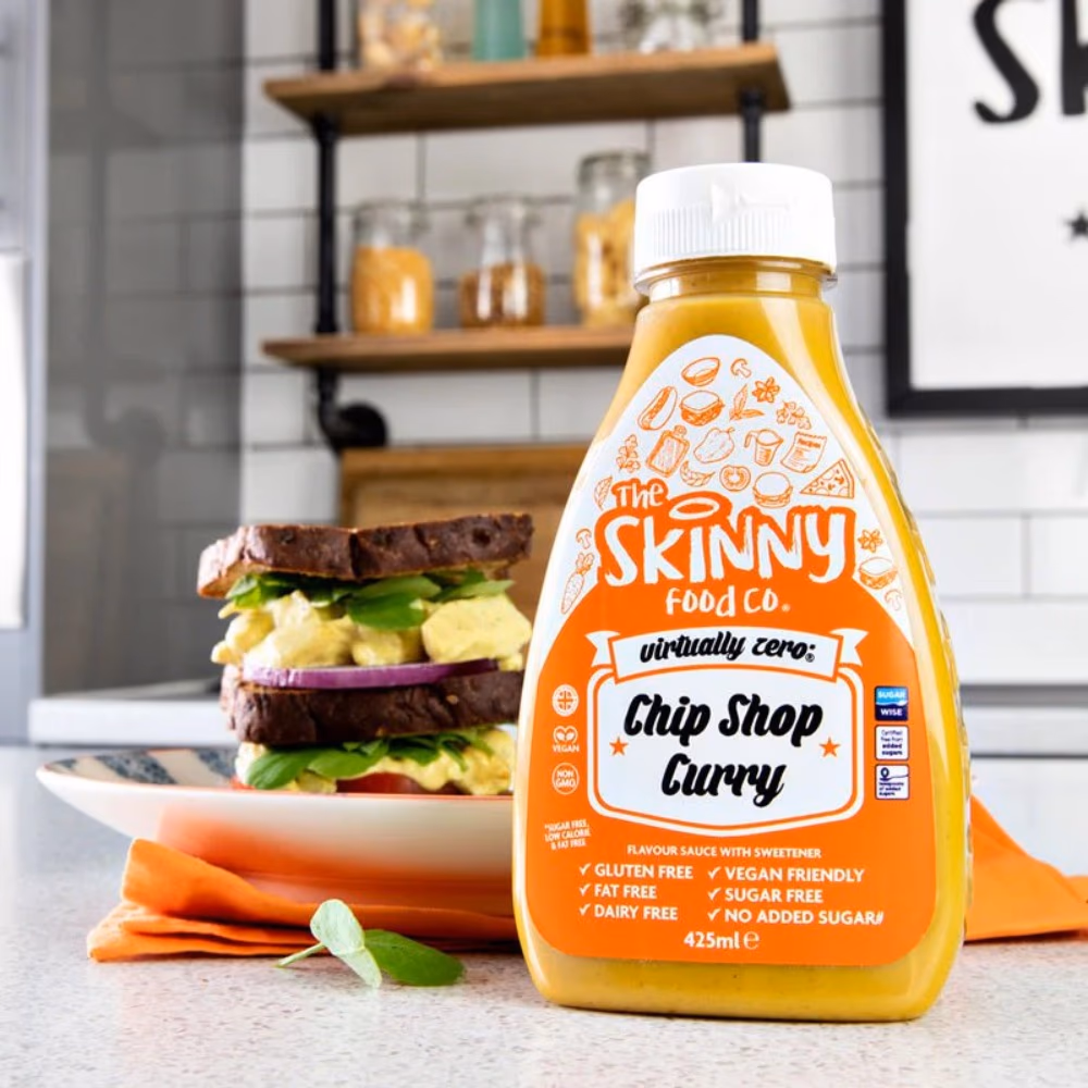 The Skinny Food Chip Shop Curry Sauce 425ml 3