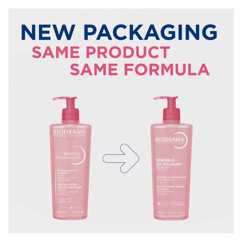 Bioderma Sensibio Gel Moussant Cleansing Foam Gel 500ML 3