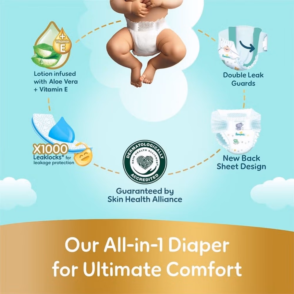 Pampers 3 Ultimate Comfort Aloe 62s 4