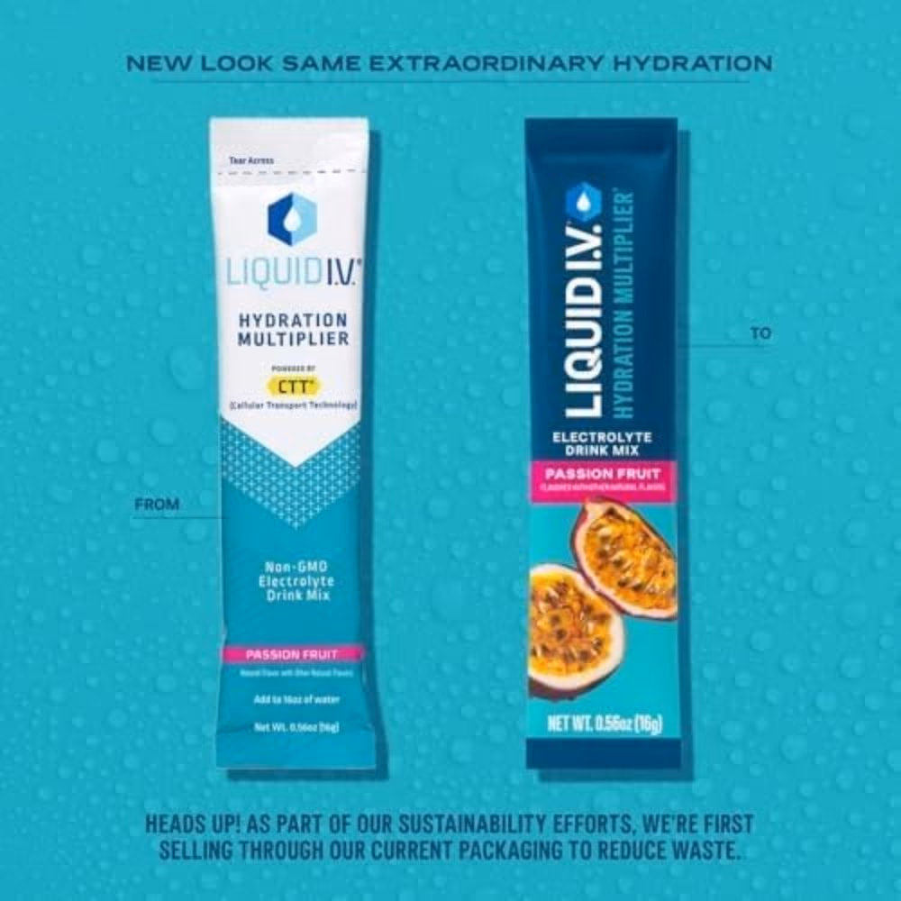 Liquid IV Hydration Multiplier 16s Passion Fruit 2