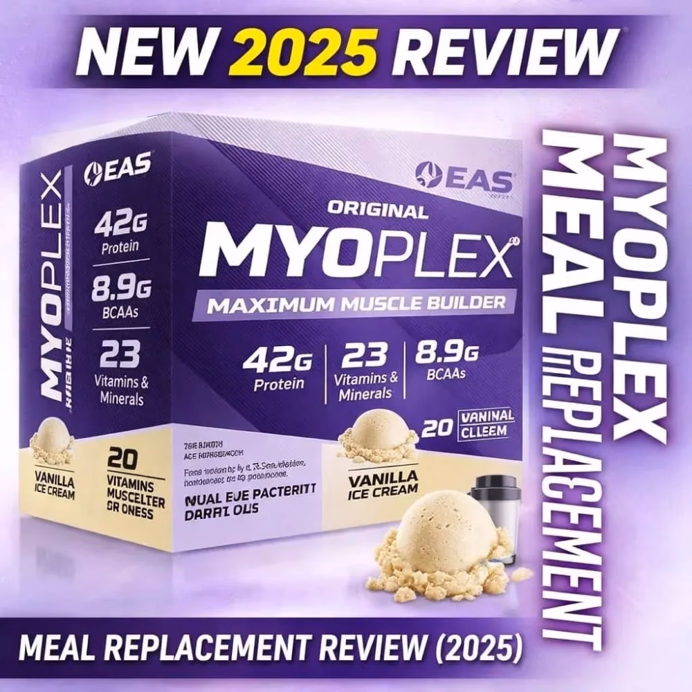 EAS Myoplex Original Vanilla Ice Cream 20 Packets 5