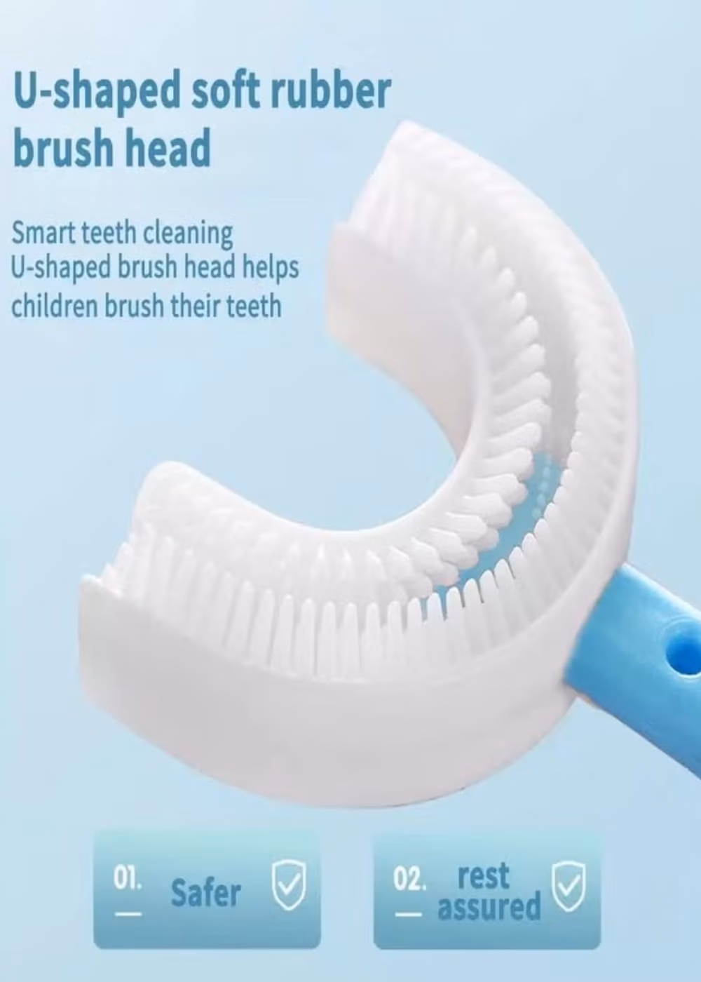 EzyCare U-Shaped Toothbrush 4