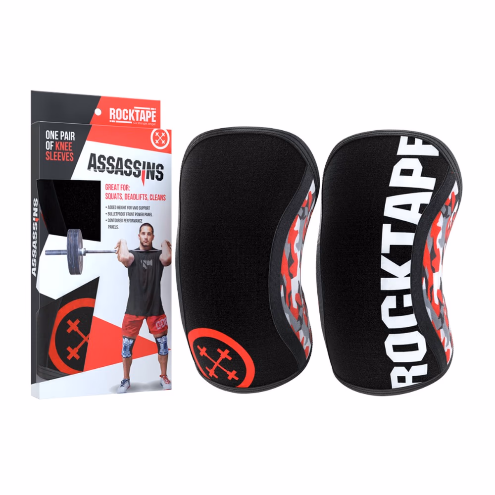 RockTape Assass Knee RedCam Medium 21030 4