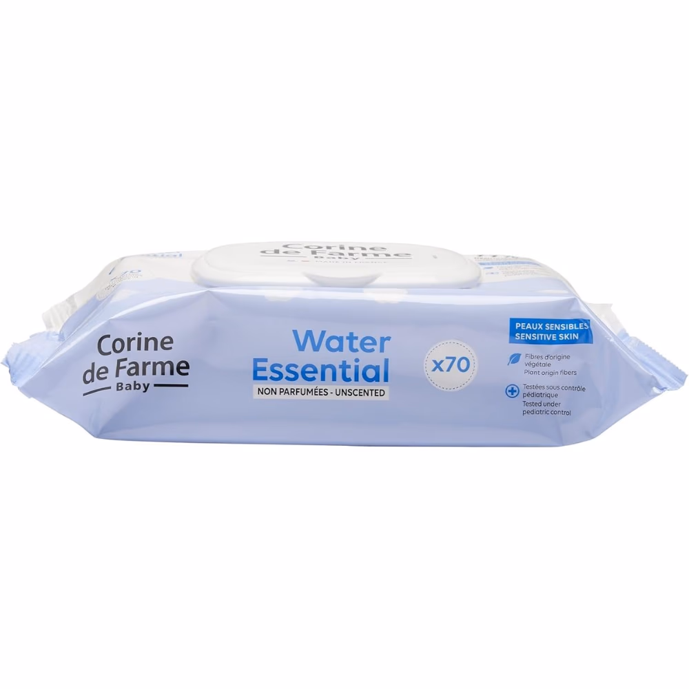 Corine De Farme Baby Water Essential-70 Wipes  2