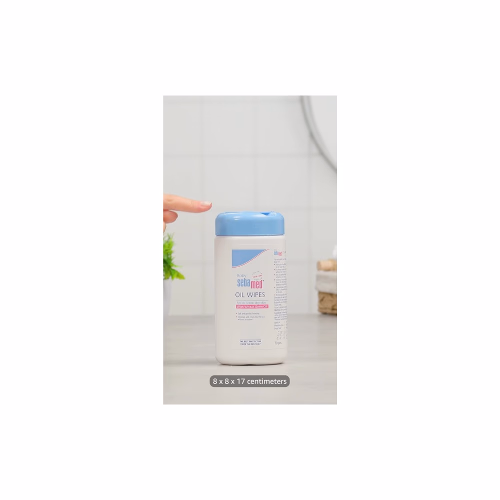Sebamed Baby Oil Wipes 70s 2