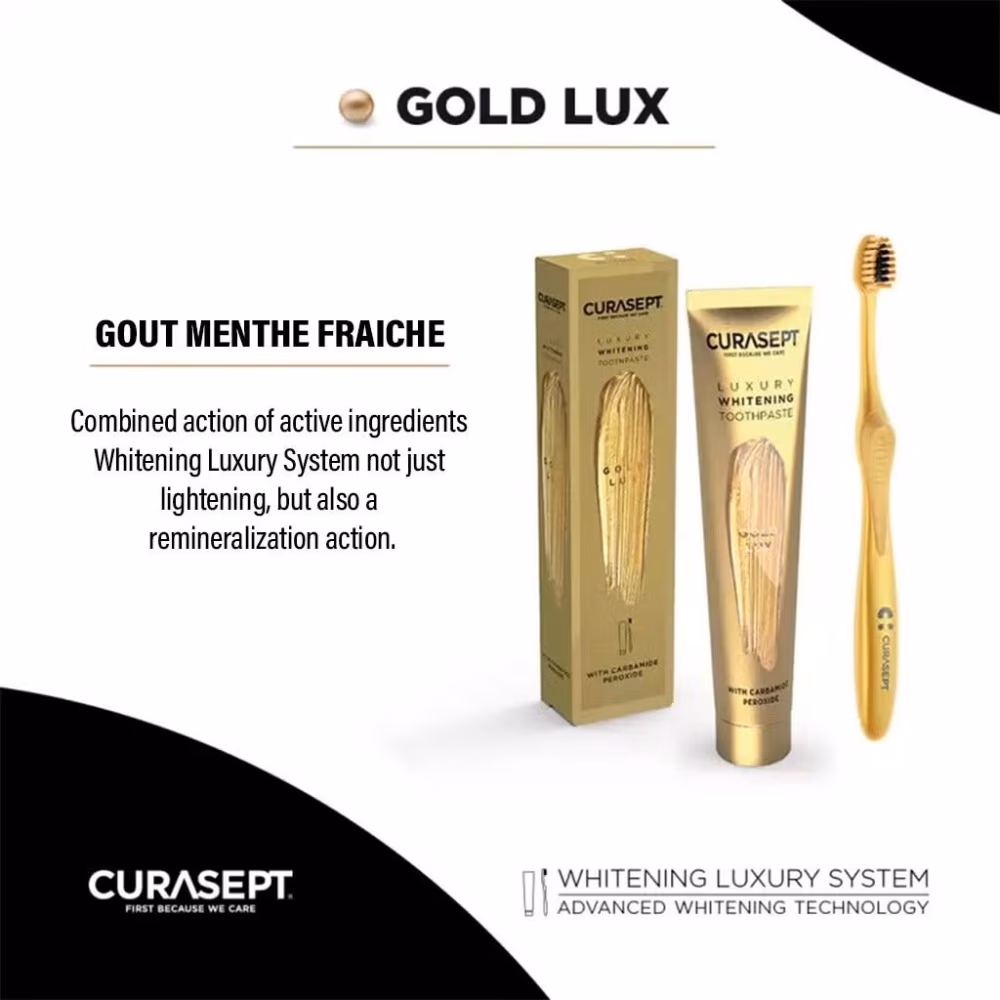 Curasept Luxury Whitening Toothpaste 75ml 5