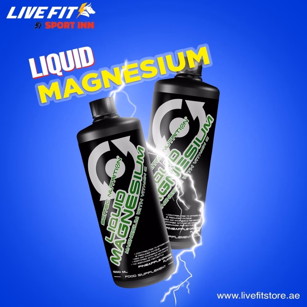 Scitec Nutrition Magnesium Liquid 1000ml Pineapple Orange 3