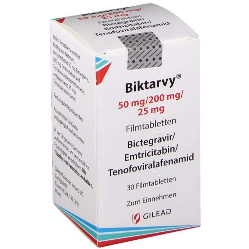 Biktarvy 50mg/200mg/25mg Tablets 30s 2