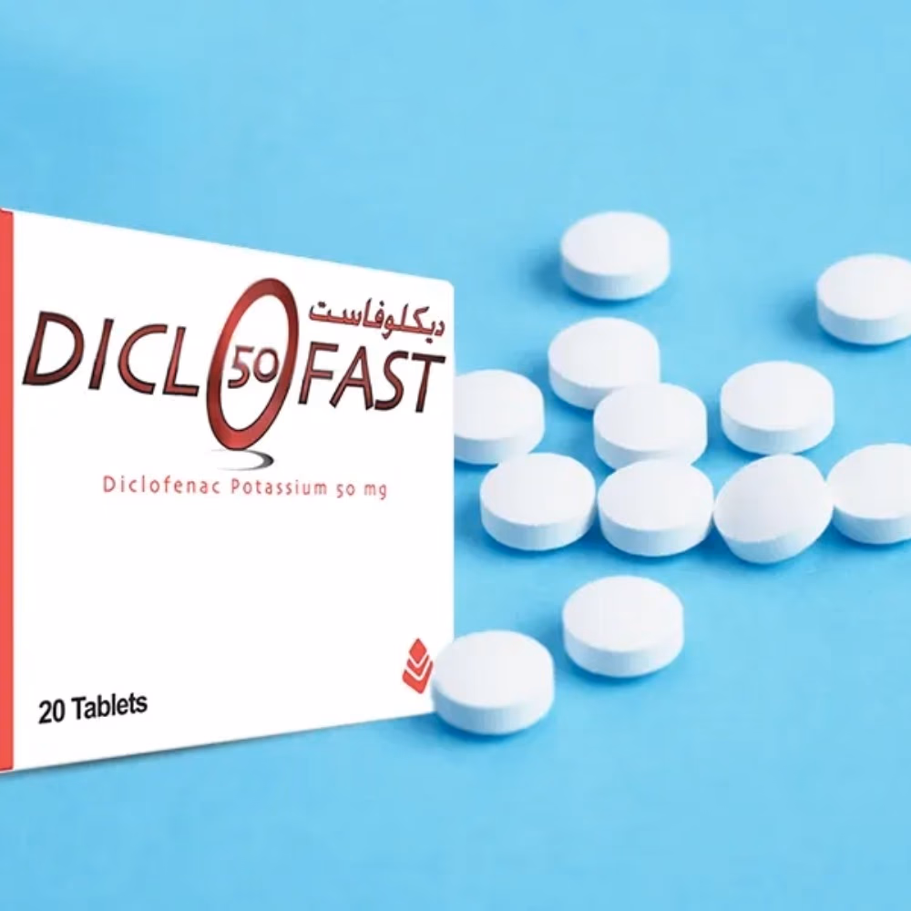 DICLOFAST 50mg Tablets 20s 4