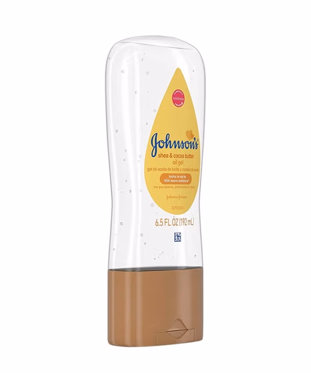 Johnsons Shea and Cocoa Butter Oil Gel 192ml  2