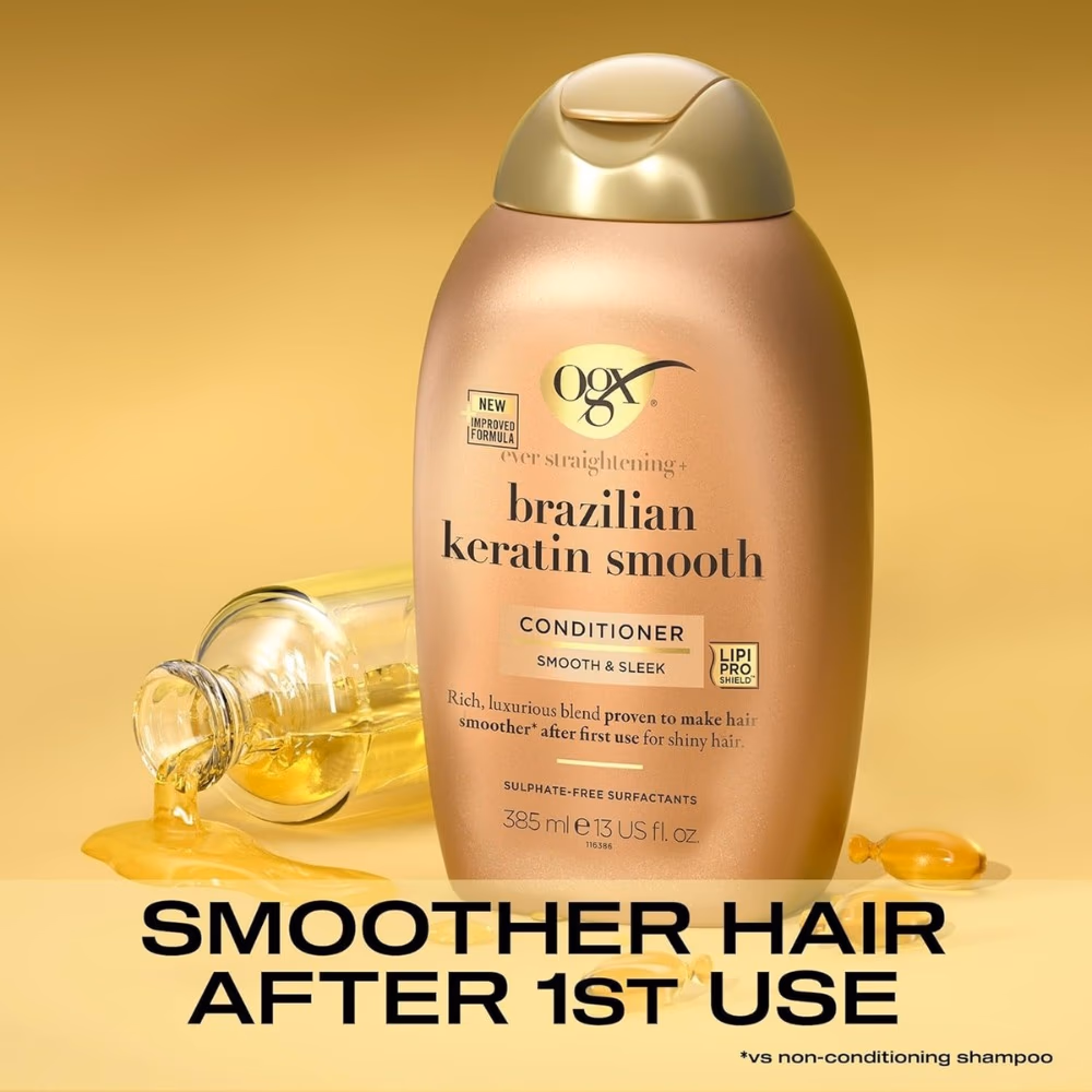 OGX Brazilian Keratin Conditioner 385ml 4