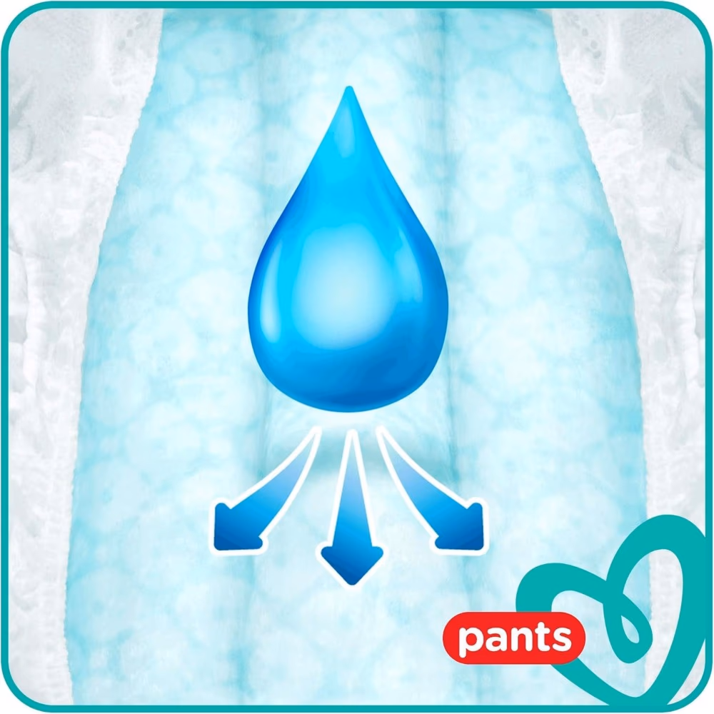 Pampers Baby Dry Nappy Pants Size 3 For 6 To 11 kg - Pack of 26s 5