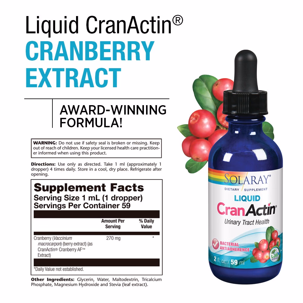 Solaray CranActin Liquid 59ml 3