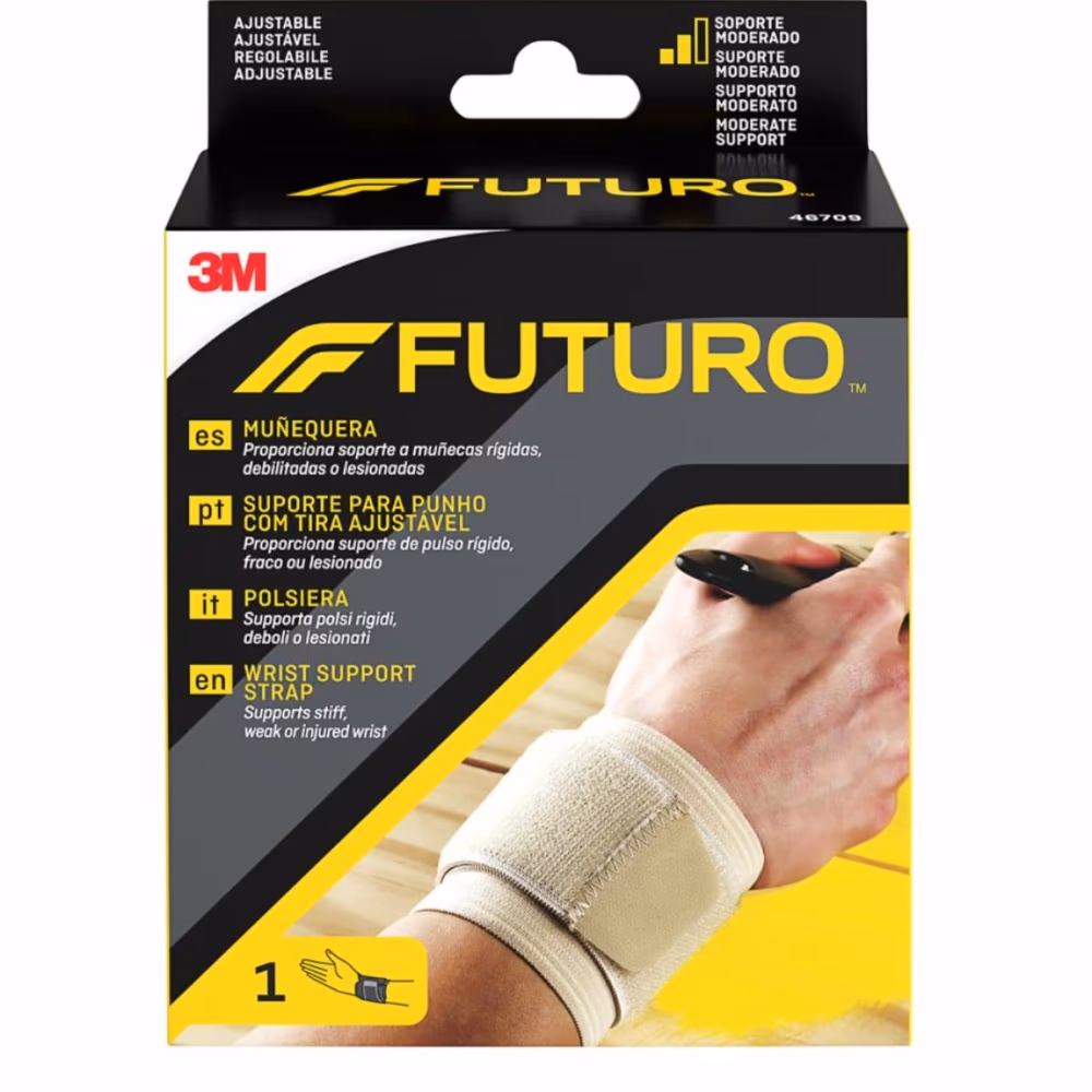 Futuro Wrist Support Strap (46709) - Adjustable Size - 1 Wrist Strap 2