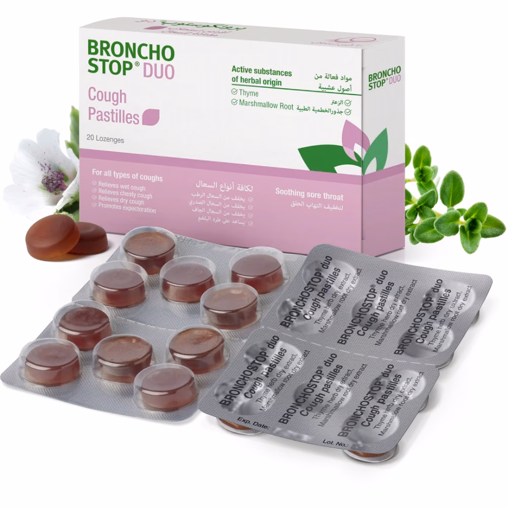 Bronchostop Duo Cough Pastilles- 20 Counts 4