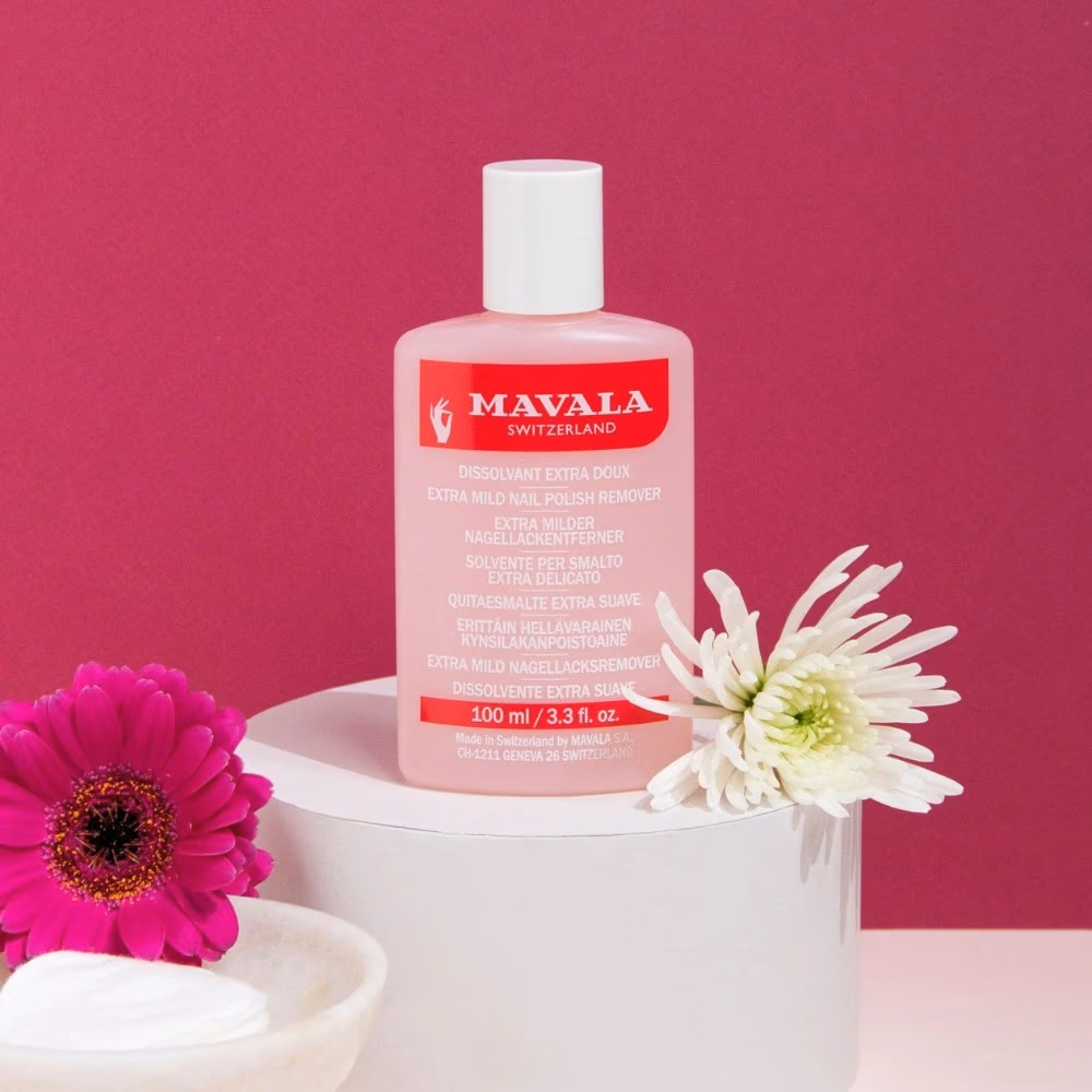 Mavala Extra Mild Nail Polish Remover 100ml (Pink) 2