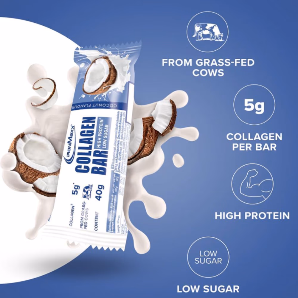 IronMaxx Collagen Bar – Coconut (40g) 2