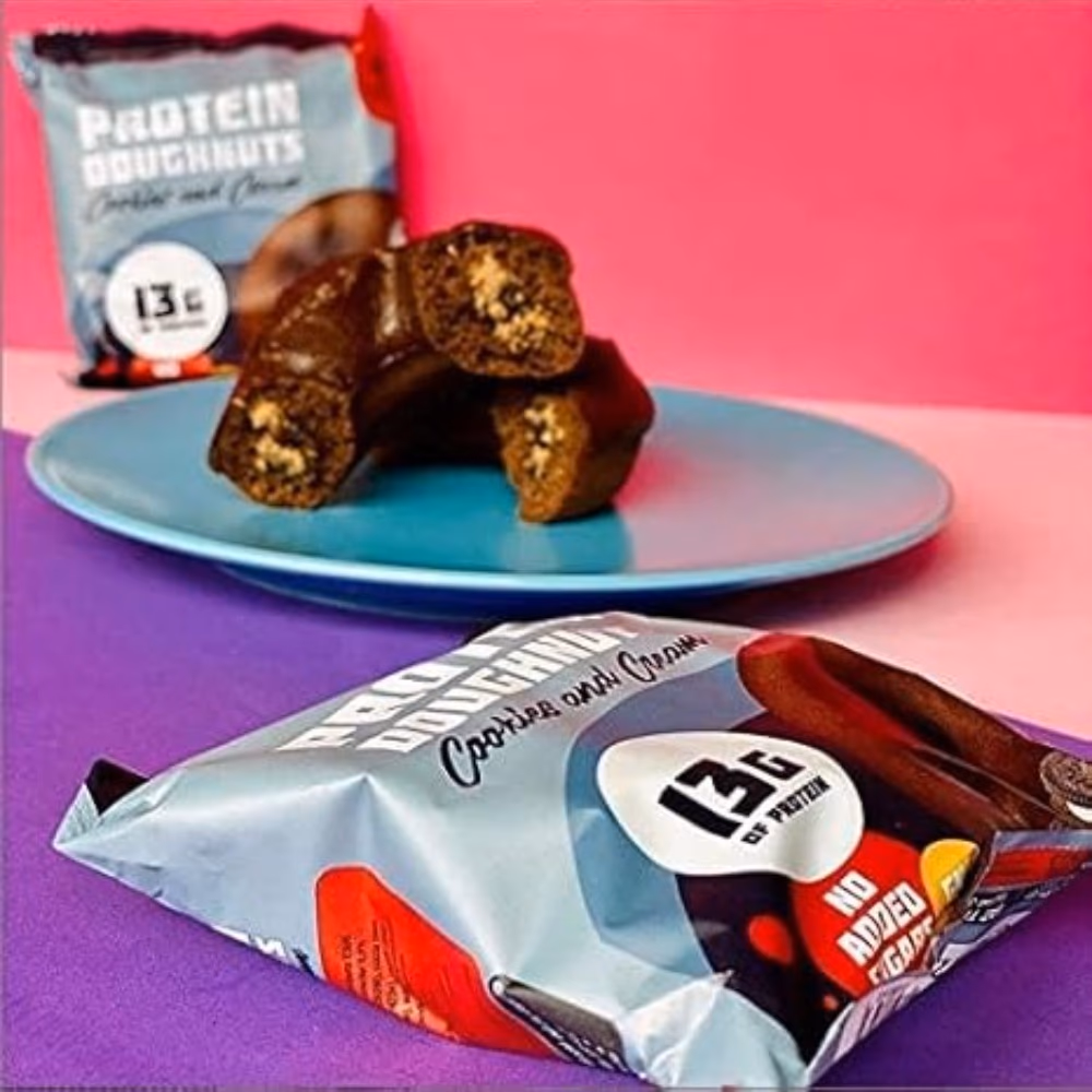 Alasature Protein Doughnuts 75gm Cookies and Cream  2