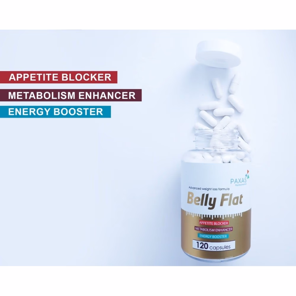 Paxas Belly Flat 120 Capsules 4