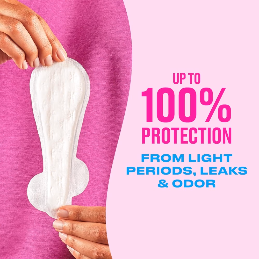 Carefree Breathable Unscented Panty Liners – 20 Count 2