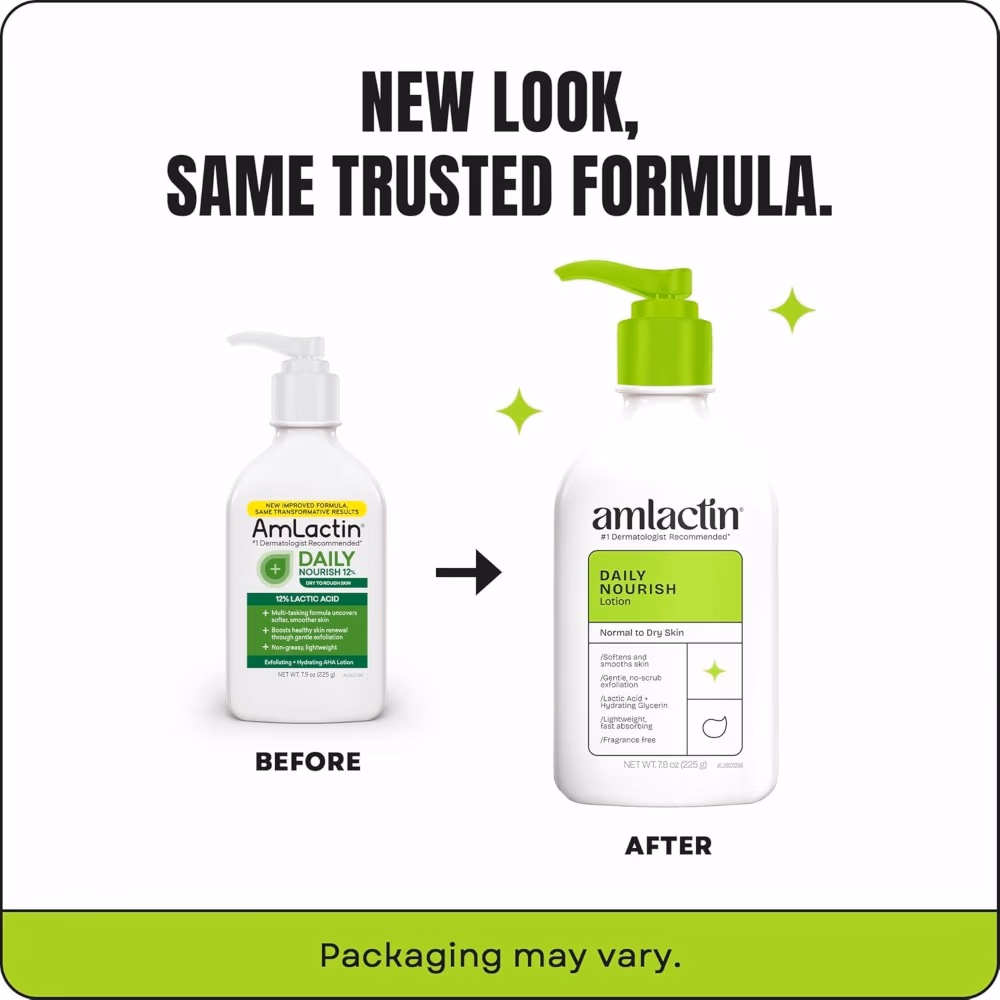 AmLactin Daily Nourish Exfoliating Hydrating Lotion 567g 2
