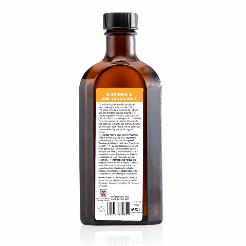 Nature Spell Natural Turmeric Oil 150ml 2