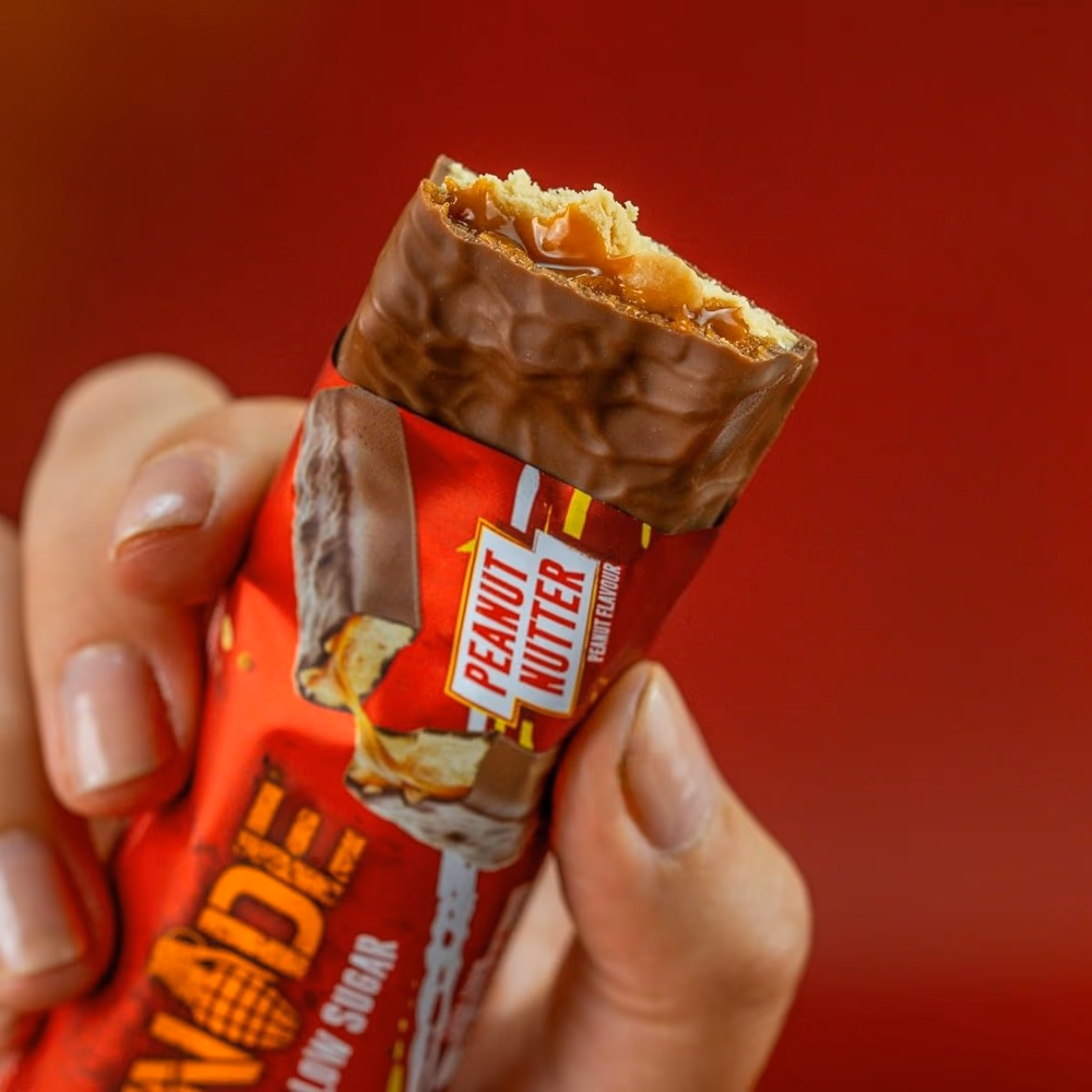 GRENADE HIGH PROTEIN LOW SUGAR BAR  PEANUT NUTTER 60 GM 4