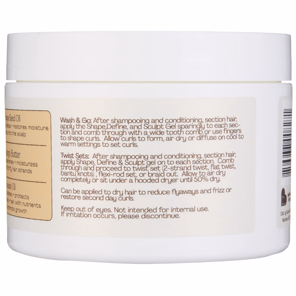 Rucker Roots Nourish and Restore Papaya and Mango Shape Define and Sculpt Gel 236ml 4