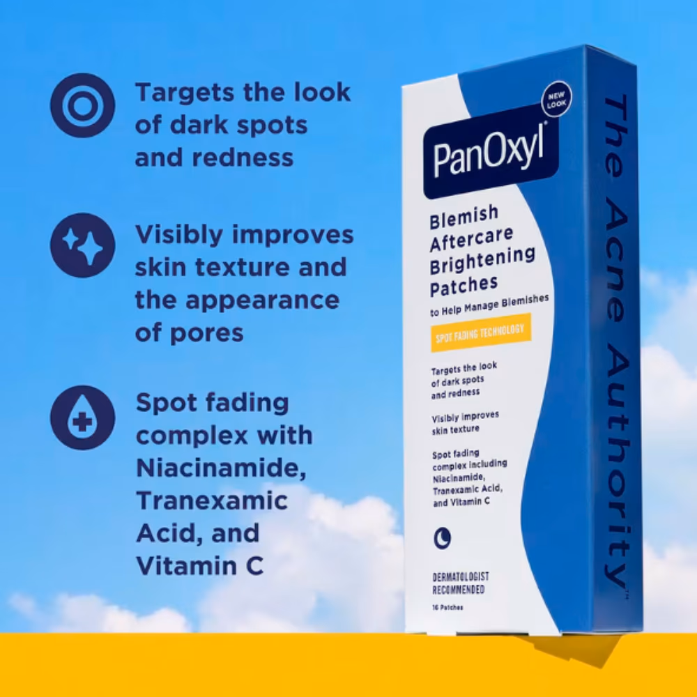PanOxyl Blemish Aftercare Brightening Patches 16s 2