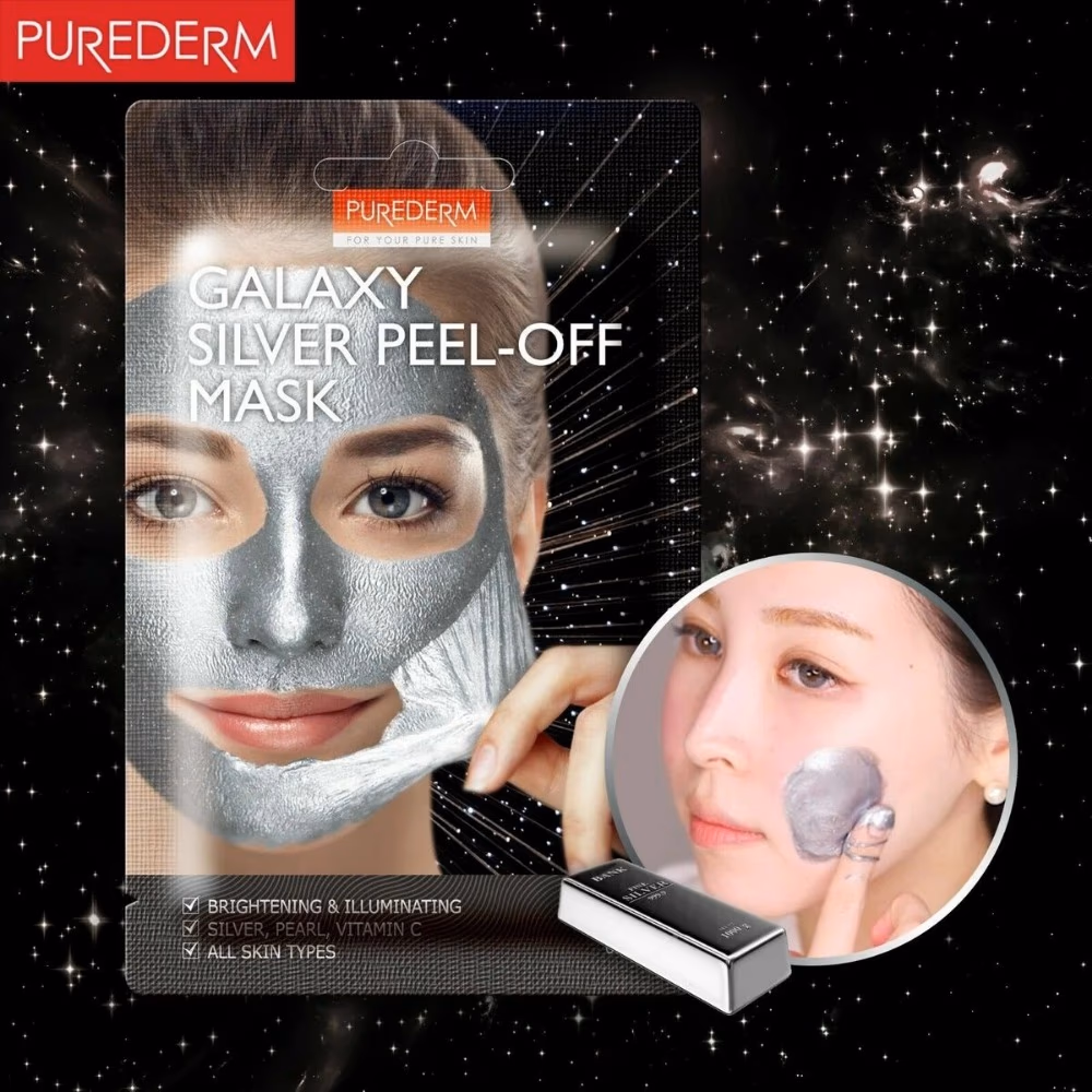 Purederm Galaxy Silver Peel-Off Mask 10g ADS-474 4