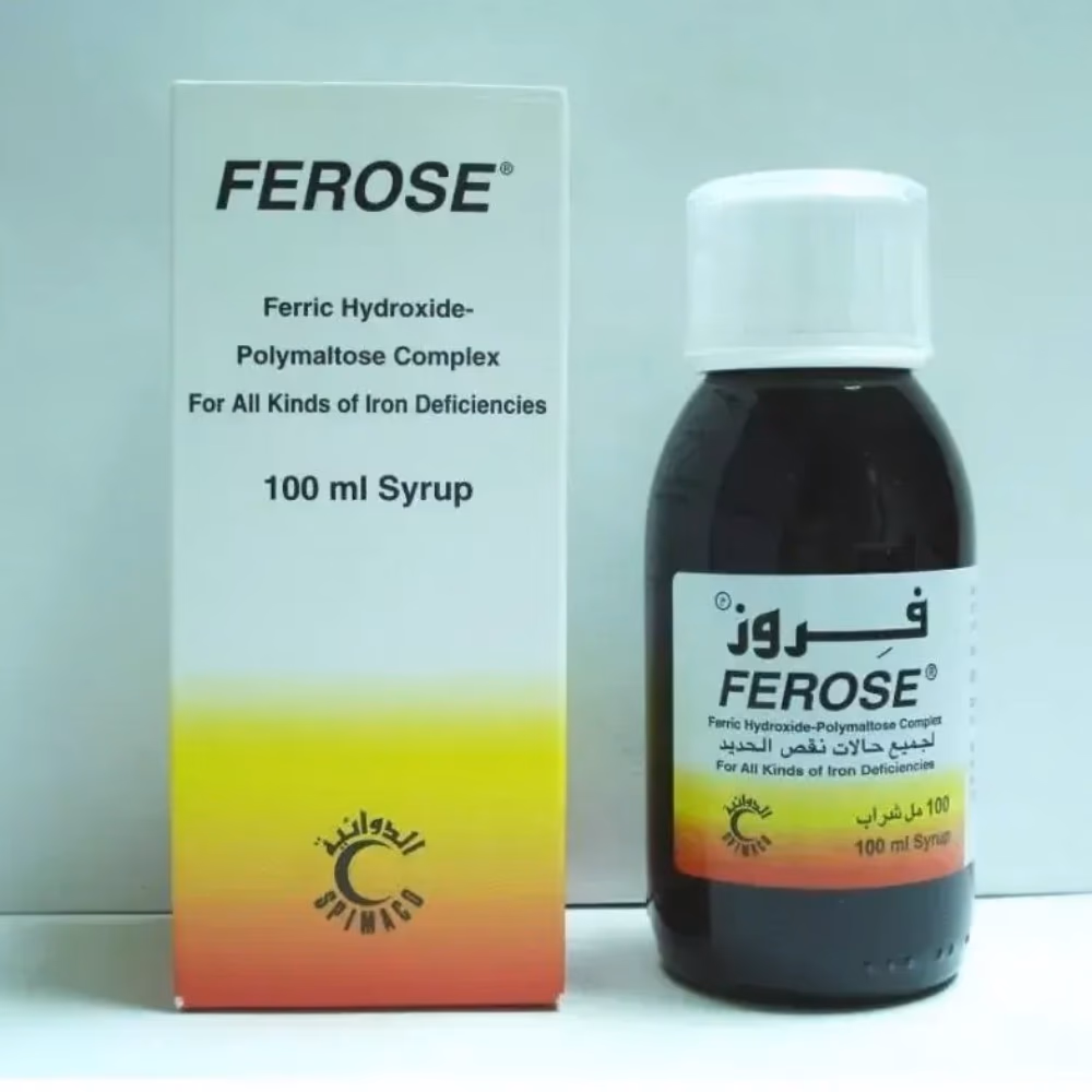 Ferose 50mg/5ml Syrup – 100ml 2