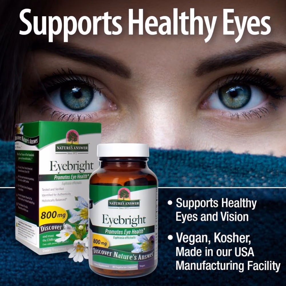 Natures Answer Eyebright 800mg-90 Capsules 2