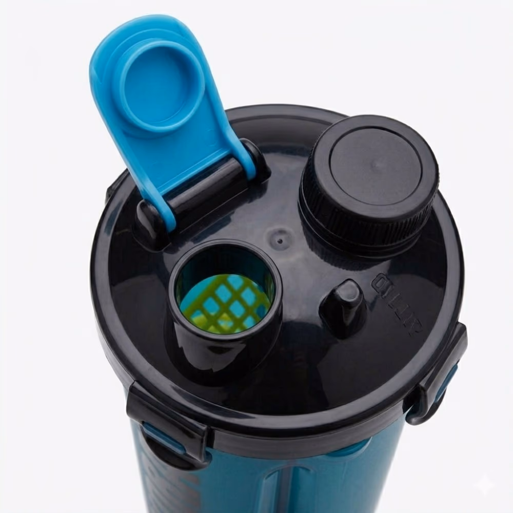 Hydra Cup Shaker Shark Blue 15oz 15oz 3