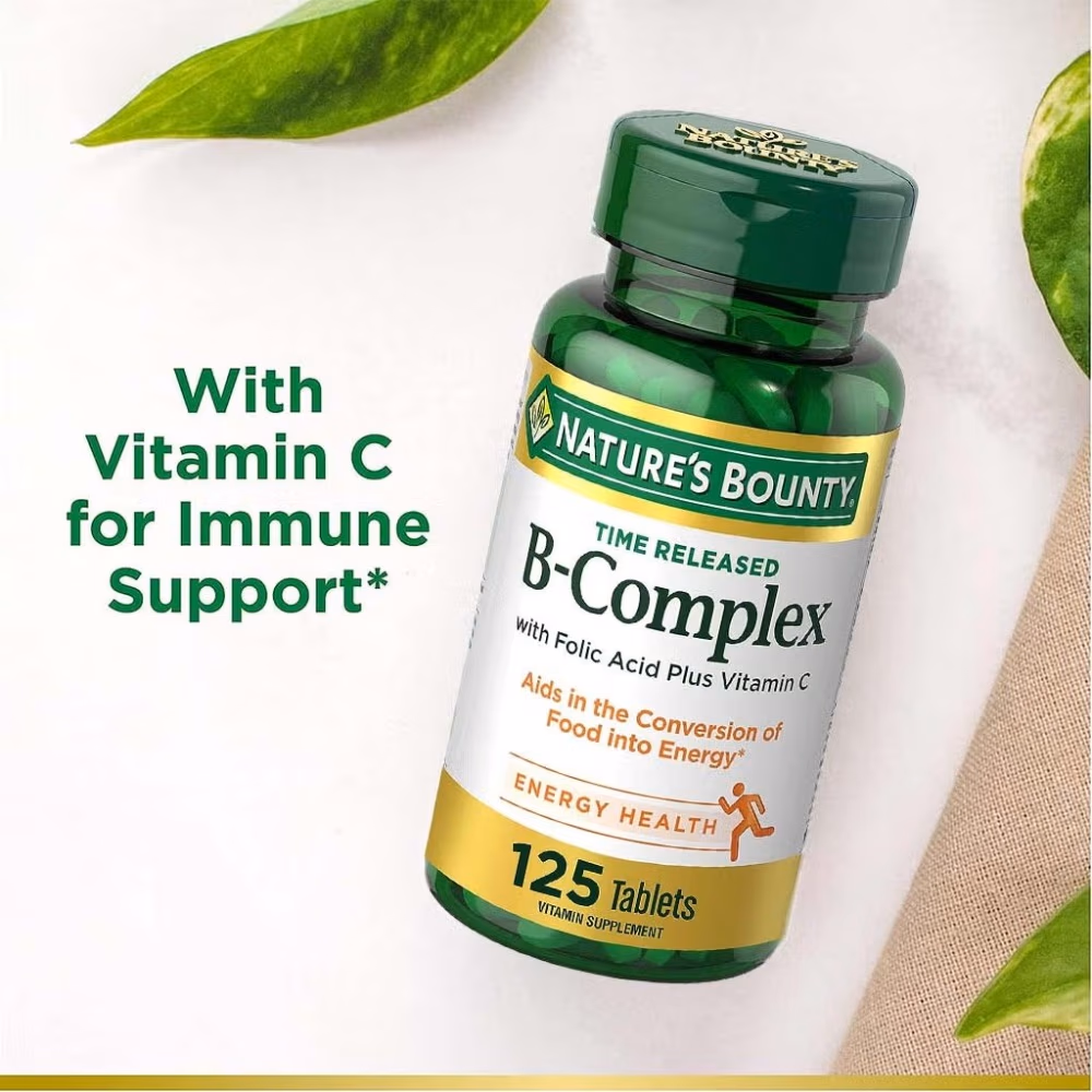 Nature's Bounty B-Complex 125s 2