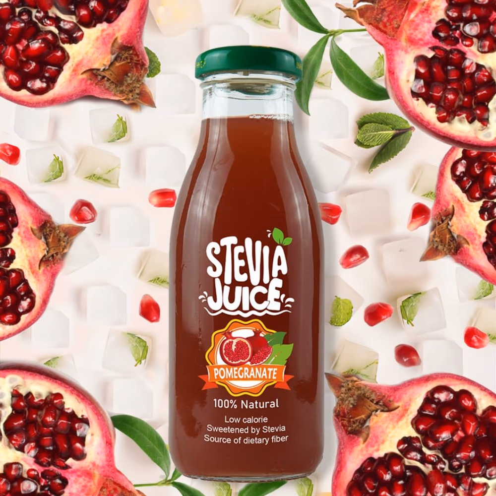 Stevia Squeeze Juice Pomegranate 300ml 2